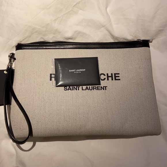 NWT Saint Laurent Rive Gauche clutch - Picture 6 of 6